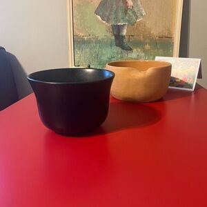 SOLD — Vintage Elsa Peretti Tiffany Co Black TerraCotta Flower Pot Italy